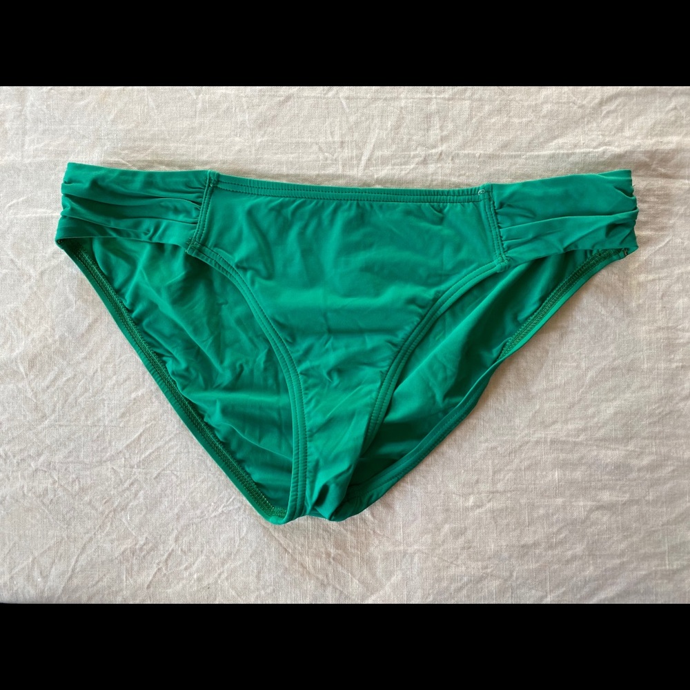 Green swim bottoms